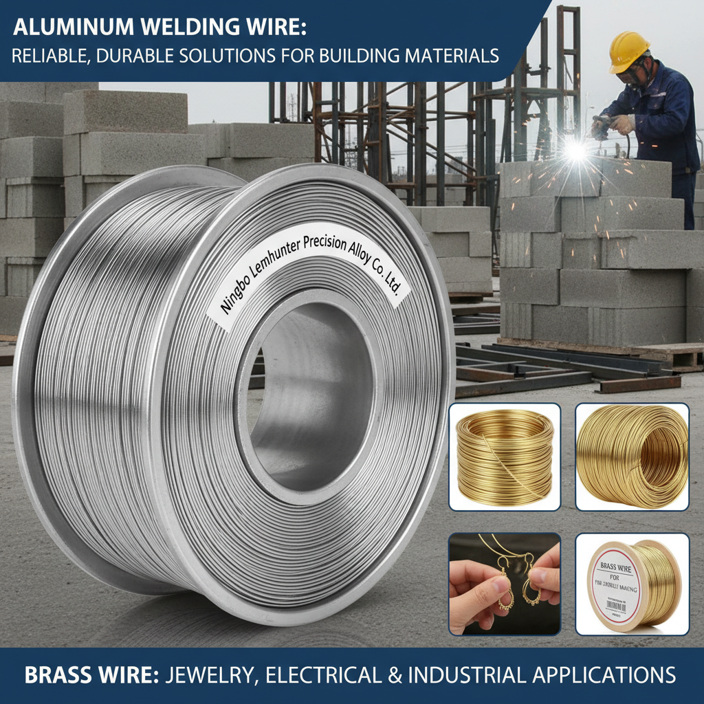 The key role of aluminum welding wire in the building materials industry