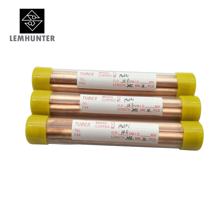 For EDM Drilling Machine Big Size Multichannel EDM Brass Copper Electrode Tube (4)