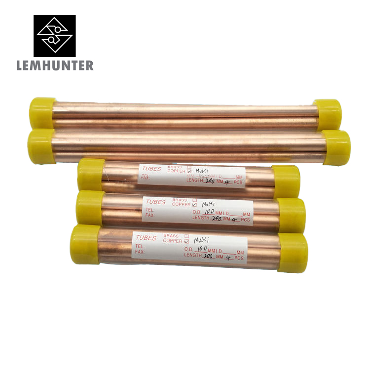 For EDM Drilling Machine Big Size Multichannel EDM Brass Copper Electrode Tube (5)