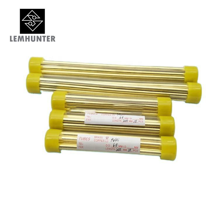 For EDM Drilling Machine Big Size Multichannel EDM Brass Copper Electrode Tube (6)