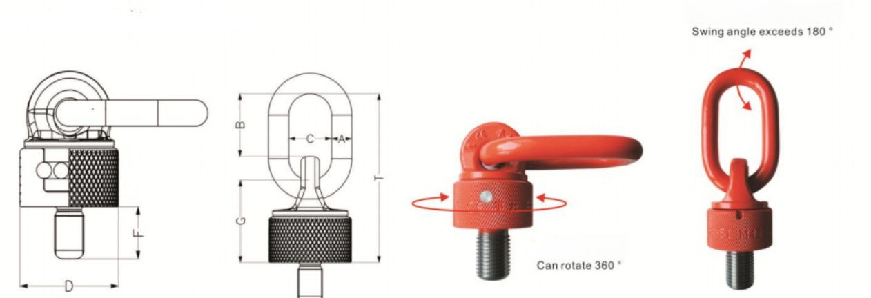 Boulon à œillet de levage rotatif universel G803.png