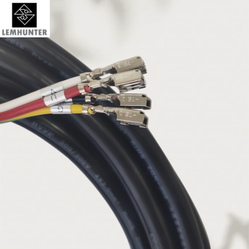 FANUC Motor Power Cable Four-core Plug with Cable F06B-0001-K008/ F06B-0001-K007