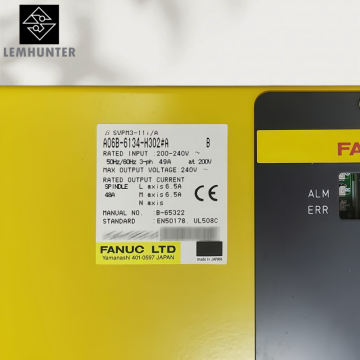 A06B-6134-H302#A FANUC AC Servo Drive Servo Amplifier