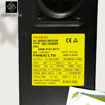 A06B-0141-B177 A06B-2141-B177 FUNAC System AC Servo Motor