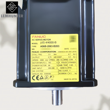 A06B-0063-B203 A06B-2063-B203 FANUC AC Servo Motor