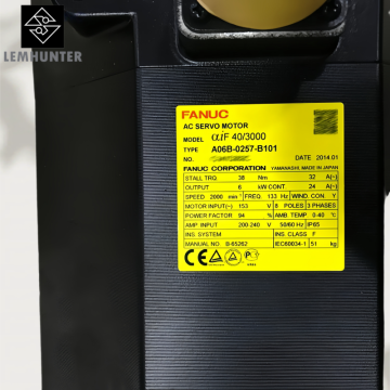 A06B-0257-B101 A06B-2257-B101 FANUC AC Servo Motor
