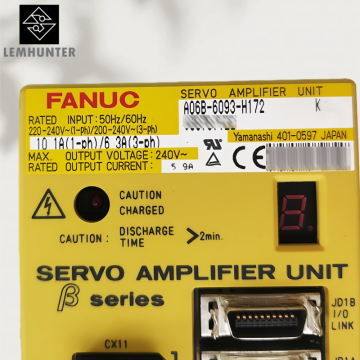 A06B-6093-H172 FANUC System AC Servo Drive Servo Amplifier Module