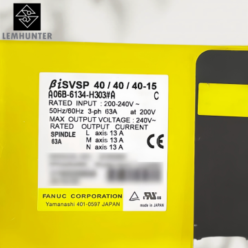 A06B-6134-H303#A FANUC AC Servo Drive Servo Amplifier Fanuc Servo Power Module