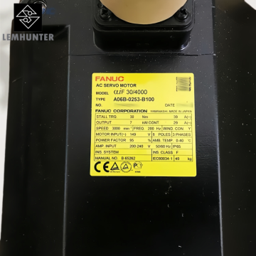 A06B-0253-B100 FANUC Spare Tools AC Servo Motor