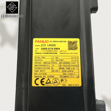 A06B-0116-B804 A06B-2116-B804 FANUC AC Servo Motor