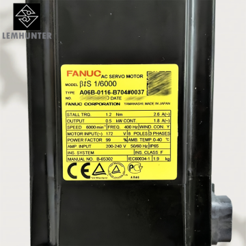 A06B-0116-B704#0037 FANUC AC Servo Motor
