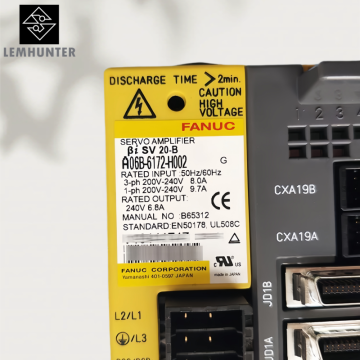A06B-6172-H002 FANUC AC Servo Drive Servo Amplifier