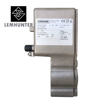 KROHNE BATCHFLUX 5500C Electromagnetic Flowmeter for Beverage, Bottled Water, and Syrup Filling