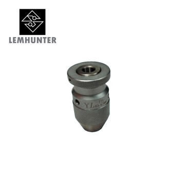 EDM Consumable Drilling Parts Stainless Silver Keyless EDM Drill Chuck 0-6.0mm