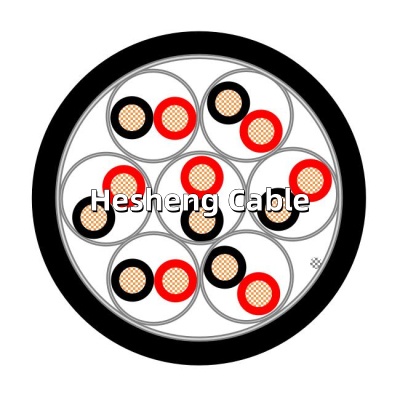 BS5308 Part1 Type1 300/500V PE/OS/PVC Instrumentation Cable