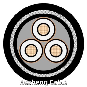 IEC60502-2 Three cores XLPE Insulation medium voltage electrical cable up to 36kv