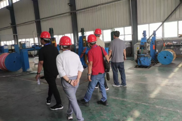 Indonesian Customers Visit Hesheng Cable Factory for Tour