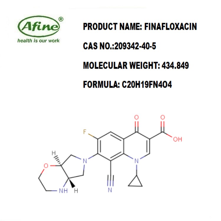 Finafloxacin CAS No.209342-...