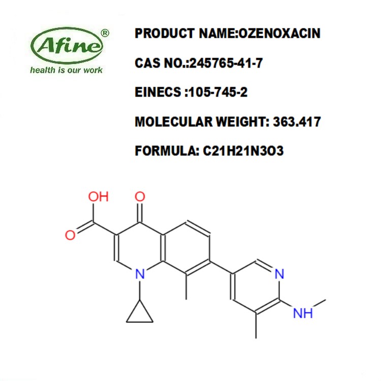 Озеноксацин CAS No.245765-41-7 Фармацевтическое...