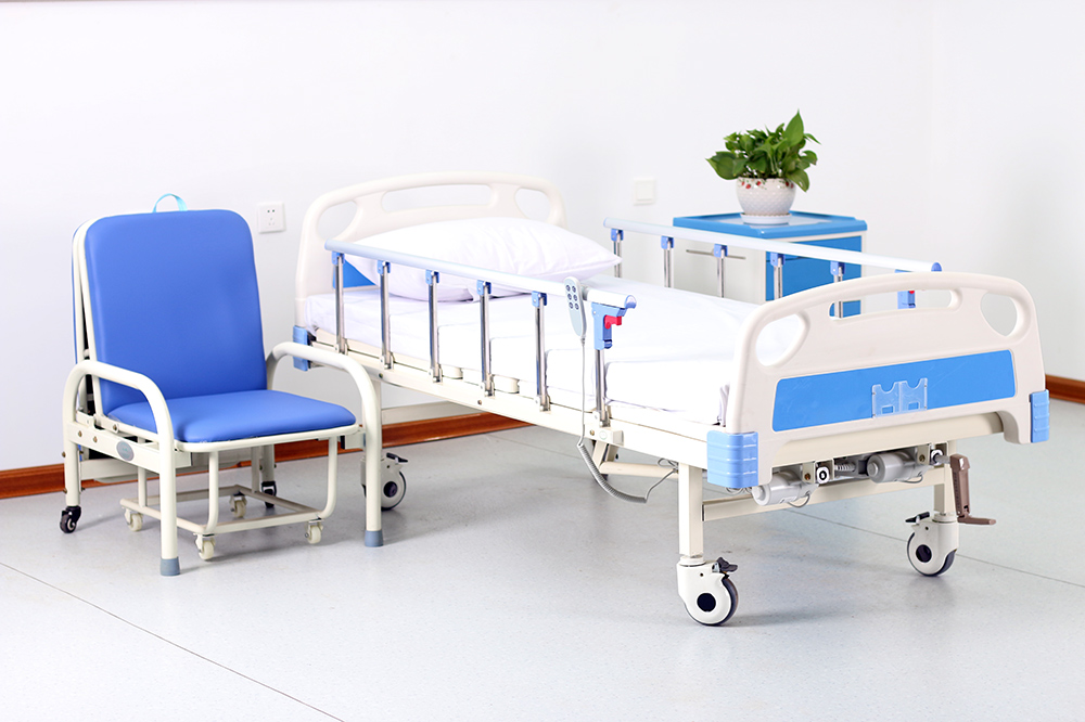 Electric dual function hospital bed a new experience of medical comfort (1)ykw