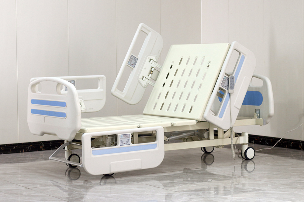 Elektrik üç funksiýaly düşek, ýokary hilli lukmançylyk kömegi üçin täze saýlaw (5) zsd