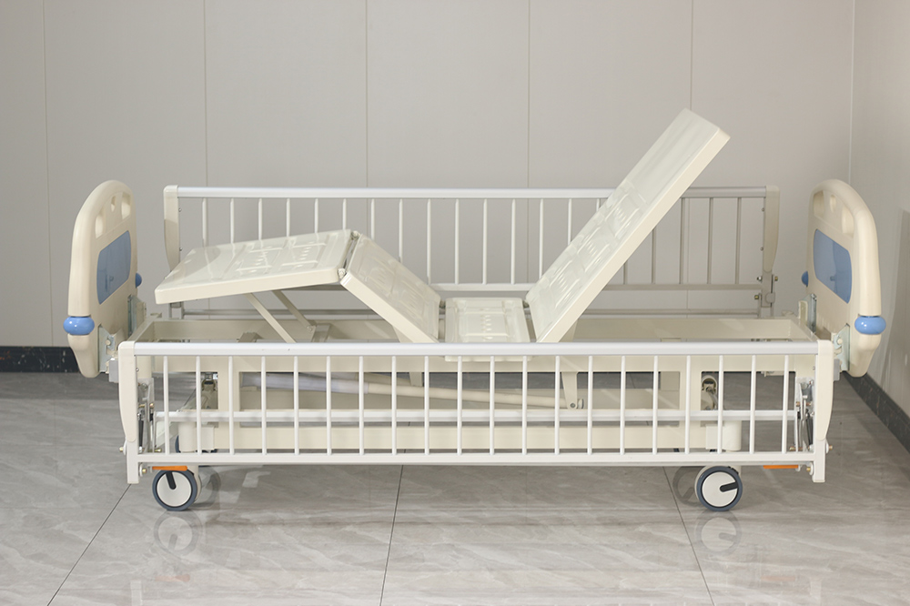 Manual two cranks hospital bed HR-S08-1 (7)b0k