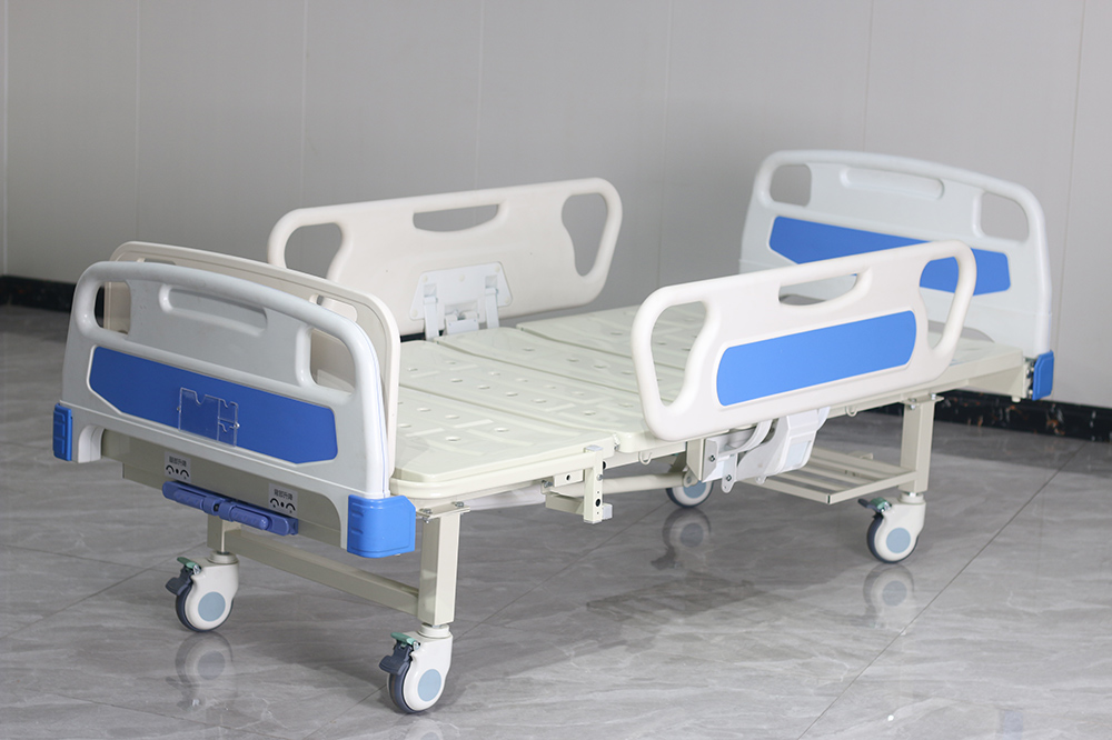 Manual two cranks hospital bed HR-S13 (7)odb