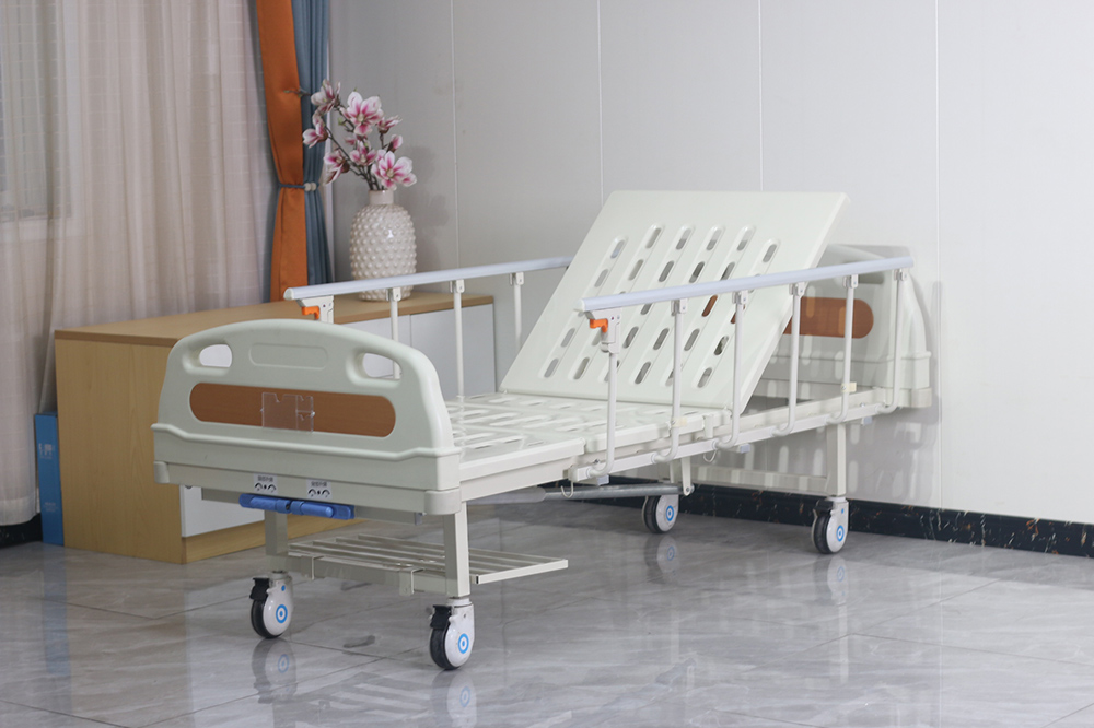 Manual two cranks hospital bed HR-S16-1 (4)w85
