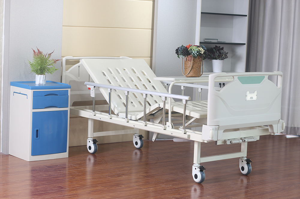 Manual two cranks hospital bed HR-S18 (1)9lb