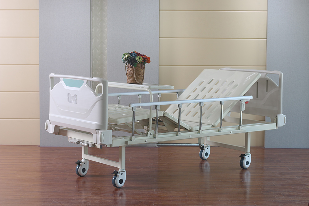 Manual two cranks hospital bed HR-S18 (3)f2n