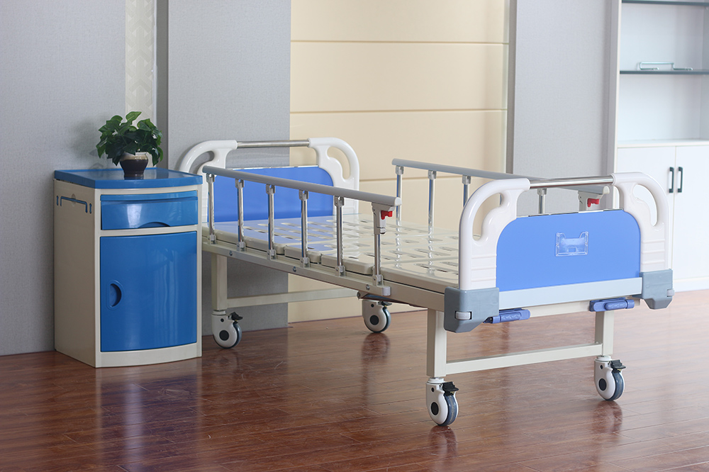 Manual two cranks hospital bed HR-S21 (1)6oj