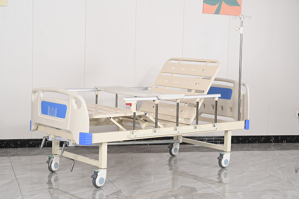 Manual two cranks hospital bed HR-S27 (8)0ew