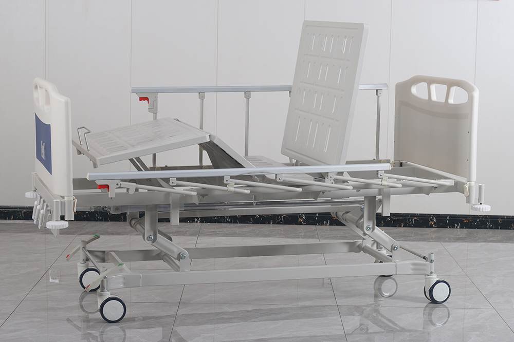 Manual three cranks hospital bed HR-S12-1