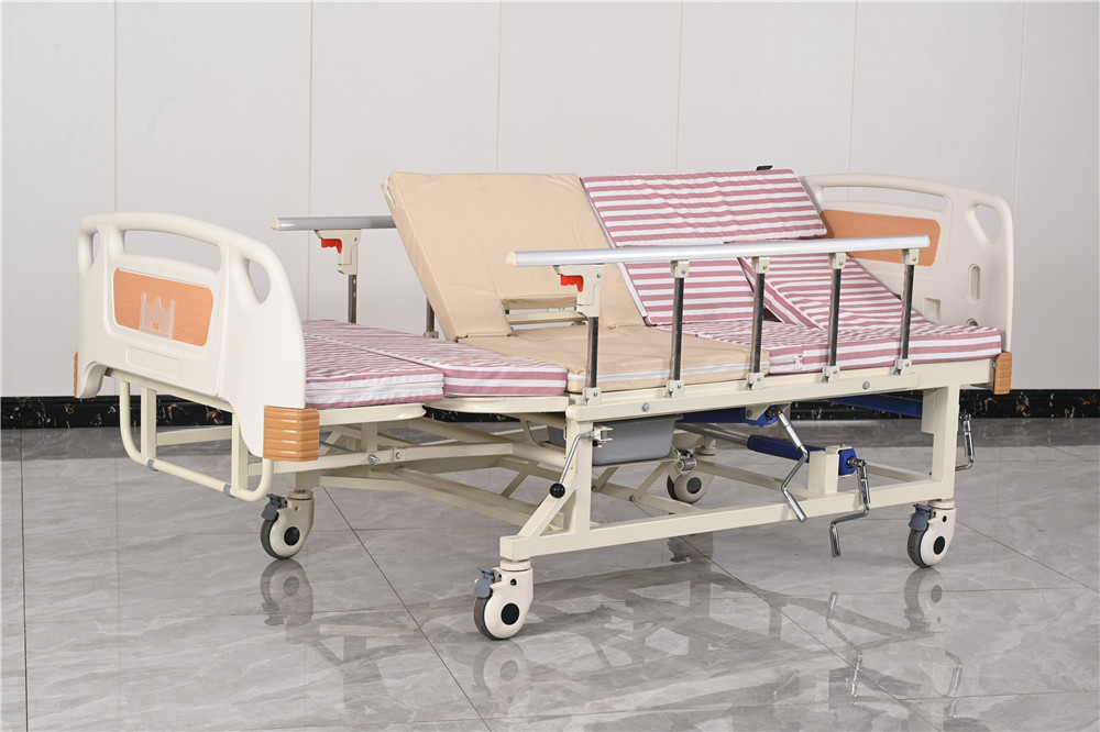 Multi functional turning nursing bed, conveying love and care