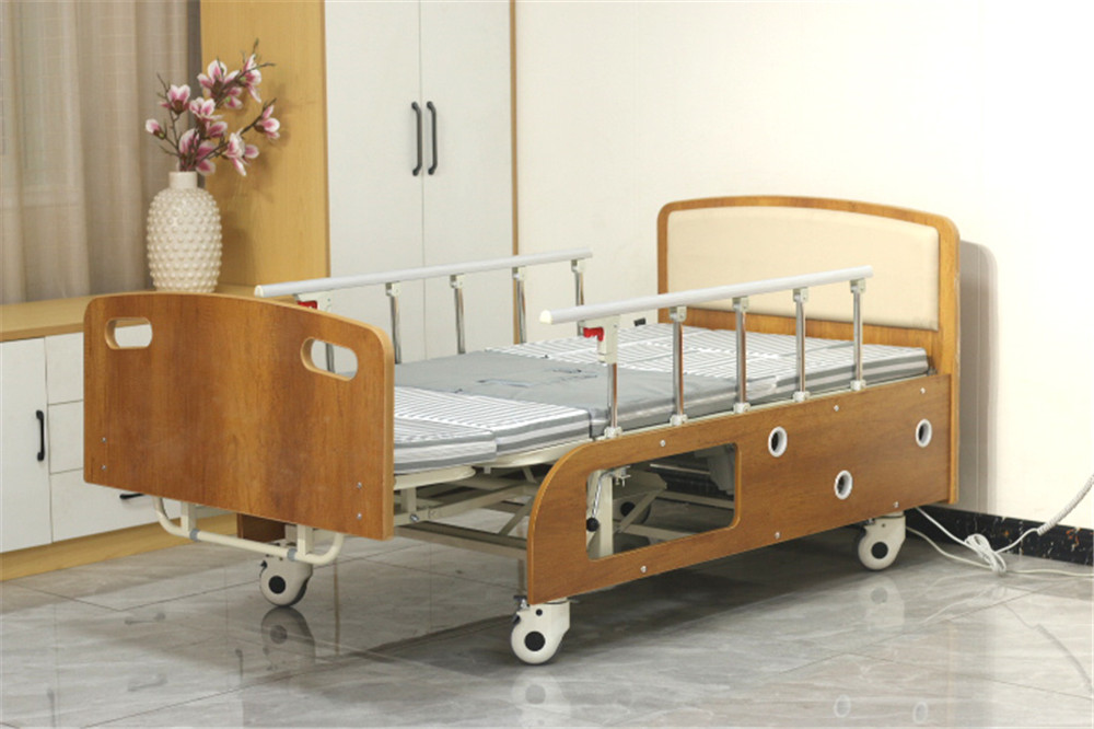 Electric home care bed, conveying love and care
