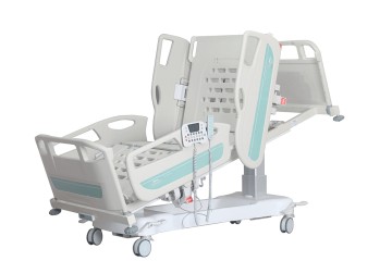 Electric seven function pillar hospital bed, opening a new journey of excellent nursing care