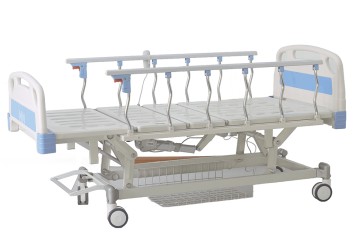 Electric power three function hospital bed: innovative technology, caring protection