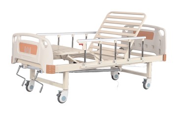Manual two cranks hospital bed HR-S09-1