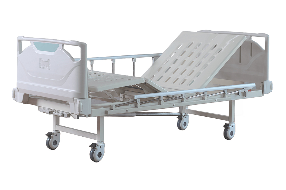 Manual two cranks hospital bed HR-S18