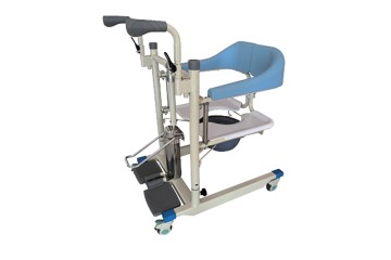 Using a seated displacement machine to convey deep care