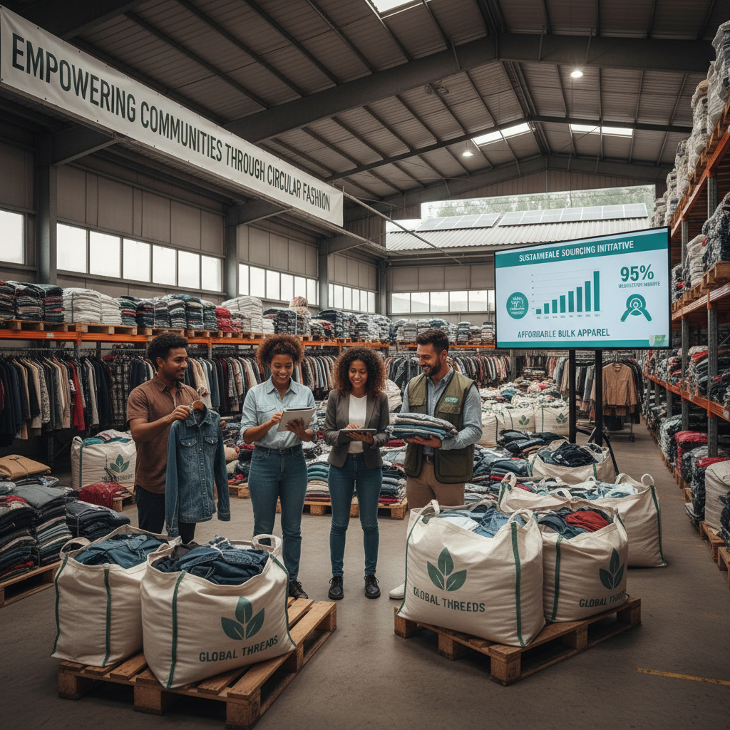 Sustainable Sourcing: How NGOs Can Buy Quality Used Clothing in Bulk for Less