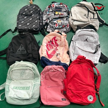 A20 Wholesale second hand brand cloth backpack bulk supply