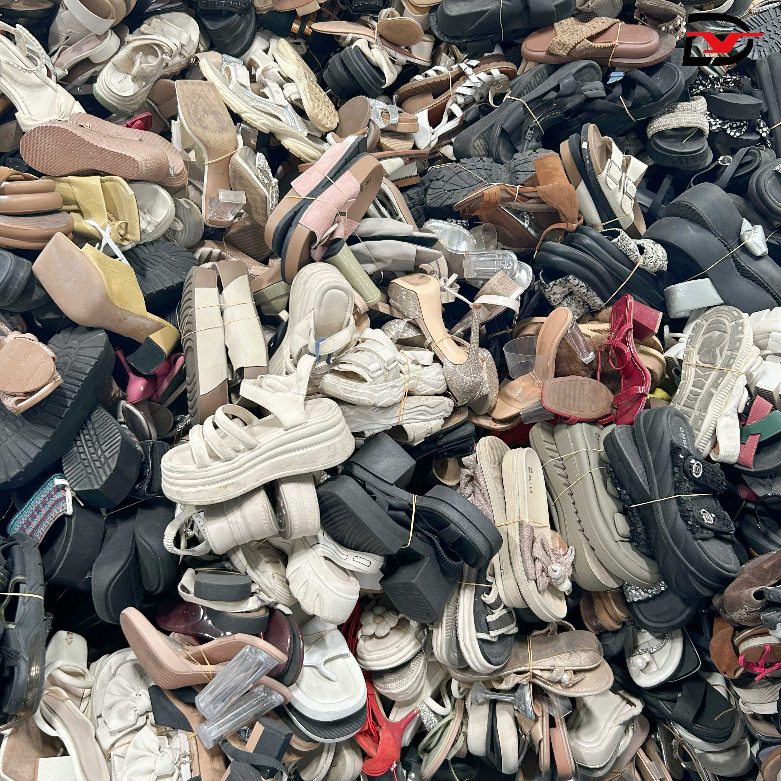 Used Shoes Bales Second Hand Women's Sandals