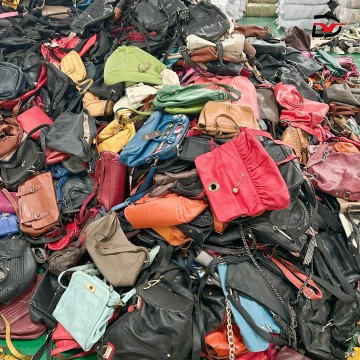 A14 Wholesale secondhand leather bag for women