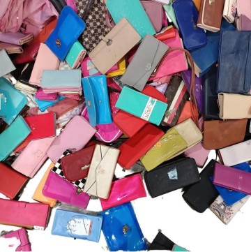 A11-1 used wallet no brand PU no leather (all size mix)