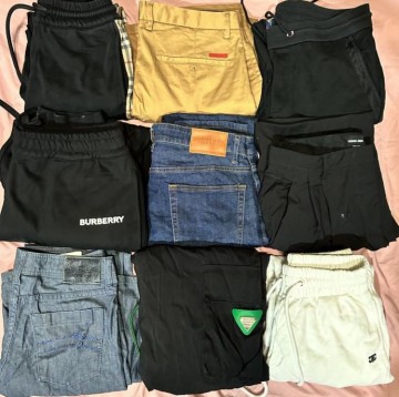 F5-1 Luxury Brand Pants Wholesale Used Women Clothes Factory Supplier