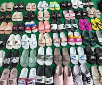 S16-4 used brand slippers WOMEN