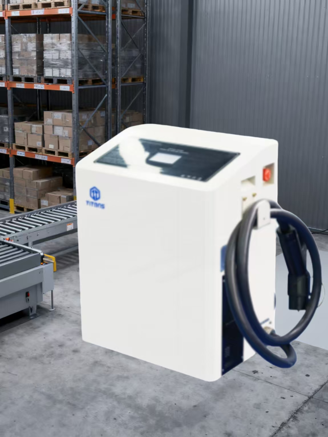 TITANS TTNA Serisi Lityum Pil Akıllı Şarj Cihazı: Lityum Pil Forkliftleri için Yüksek Verimlilik, Modern Yeşil Depolama için Çevre Koruması