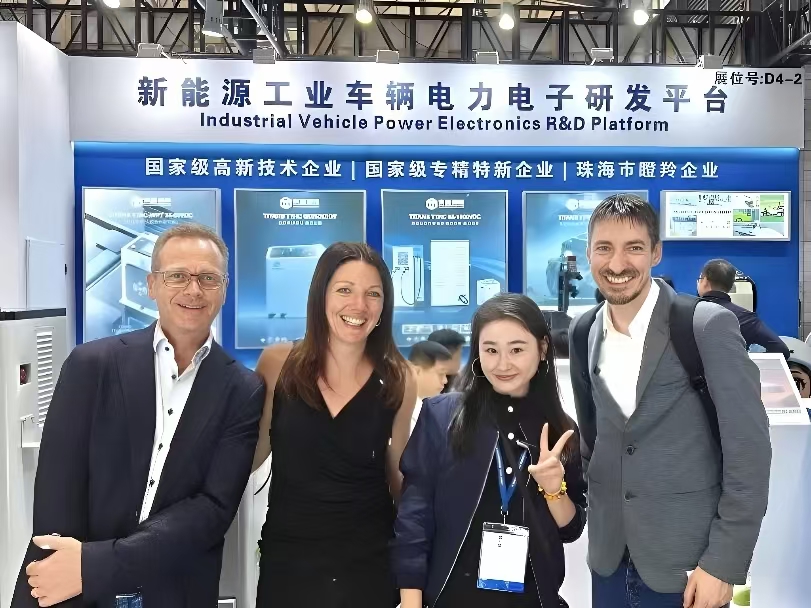 CeMAT ASIA 2025 Has Come to a Successful Conclusion, TITANS Redefines Logistics Energy Consumption with Green Power