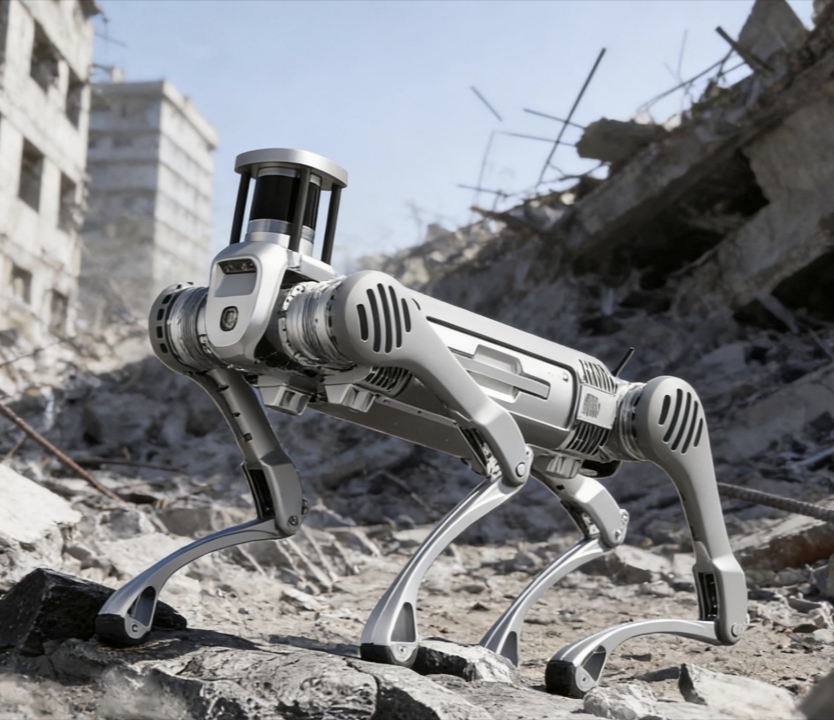 Wireless Charging System Extends Quadruped Robot, Unlocking New Application Scenarios